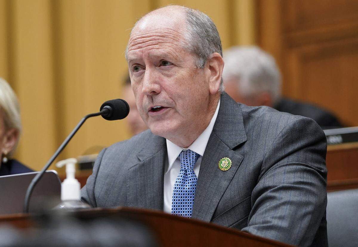 Sept. 20, 2023; Washington, D.C., USA - Rep. Dan Bishop (R-NC) as U.S. Attorney General Merrick Garland testifies before House Judiciary Committee during hearing: Oversight of the U.S. Department of Justice on Sept. 20, 2023 in Washington, D.C.. Mandatory Credit: Jack Gruber-USA TODAY
