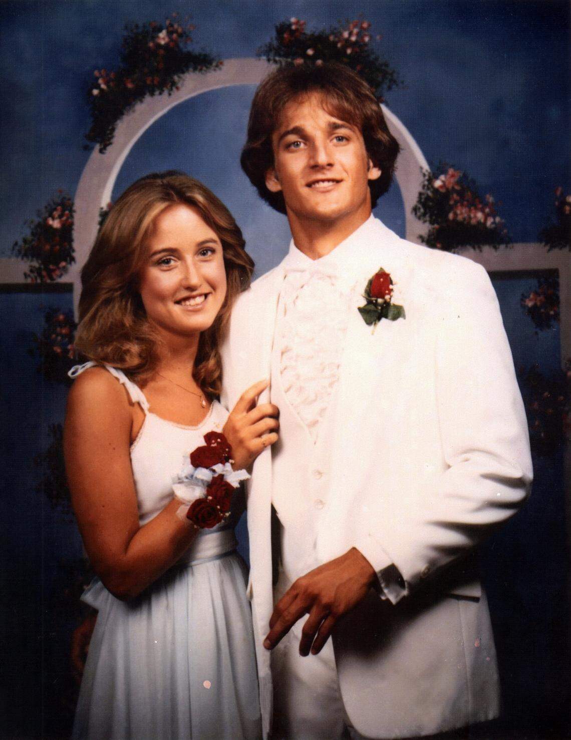 Debra Tyson and Jeff Presser pictured at their prom. Tyson’s ex-husband Tom Oddo sued Tyson in 2000, winning what was then a record judgment of $1.4 million in an alienation of affection lawsuit. In 2003, an appeals court knocked the decision down to $500,000 in punitive damages, calling the original excessive.