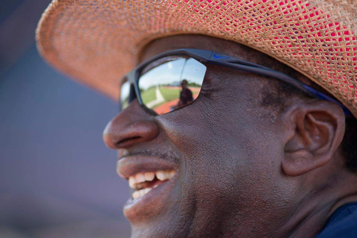 St. Augustine’s University track and field coach and athletic director George Williams in 2016.