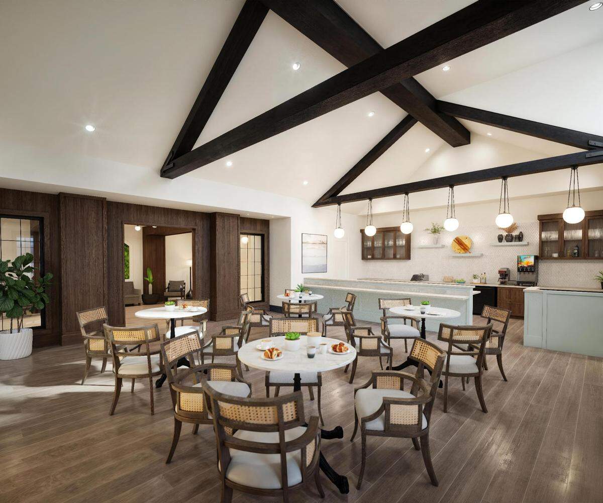 In addition to dining space, the Waltonwood Lead Mine community will also have a theater, salon and spa, fitness room and game room.