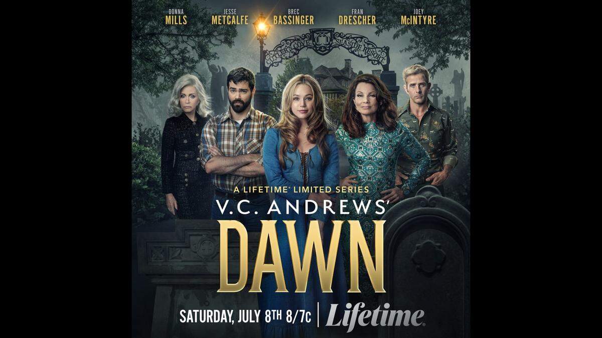 “Dawn” is the first of four VC Andrews movies based on the Dawn Cutler series of novels, air on Lifetime in July 2023.