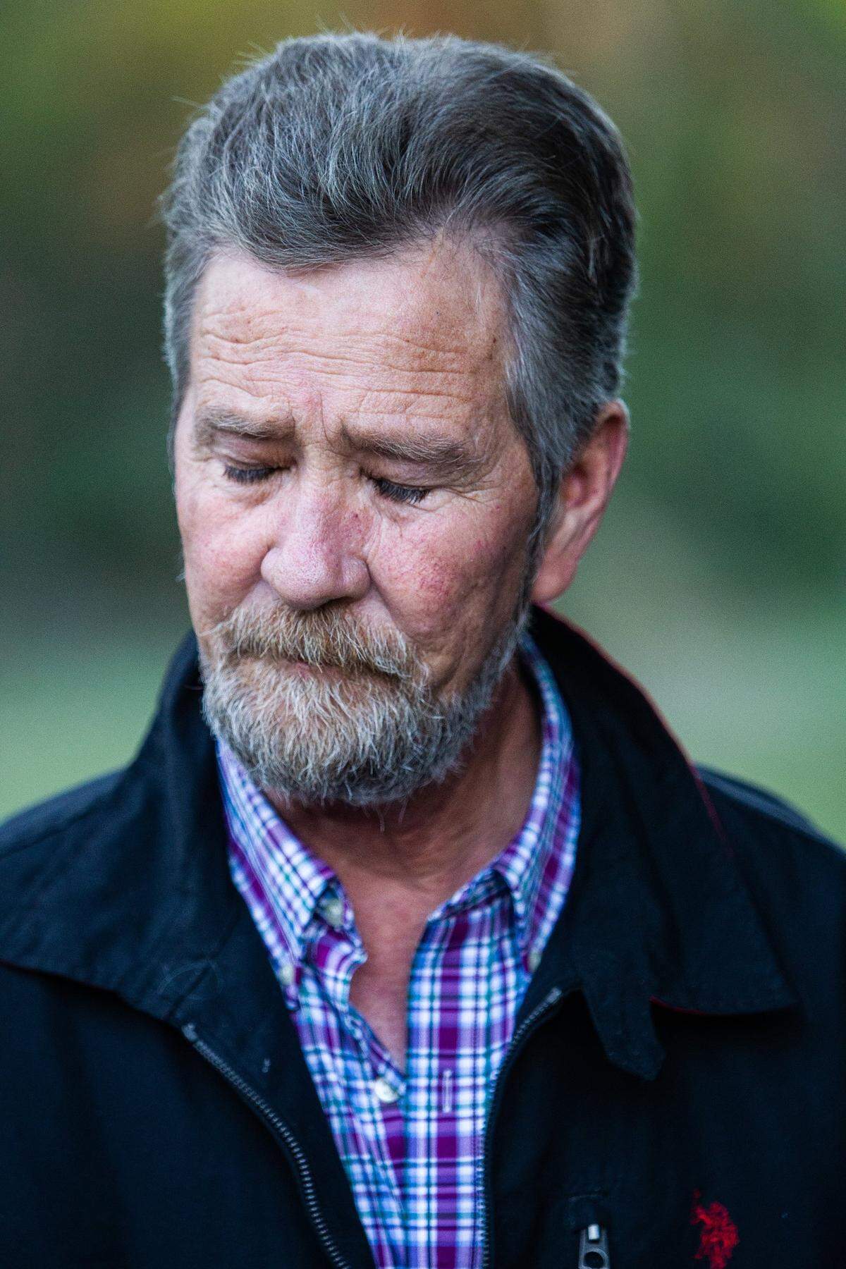 Leslie McCrae Dowless poses for a portrait outside of his home in Bladenboro, NC on Wednesday, Dec. 5, 2018. Dowless is suspected of committing absentee ballot voter fraud in the congressional race between republican Mark Harris and democrat Dan McCready for NC’s 9th district.