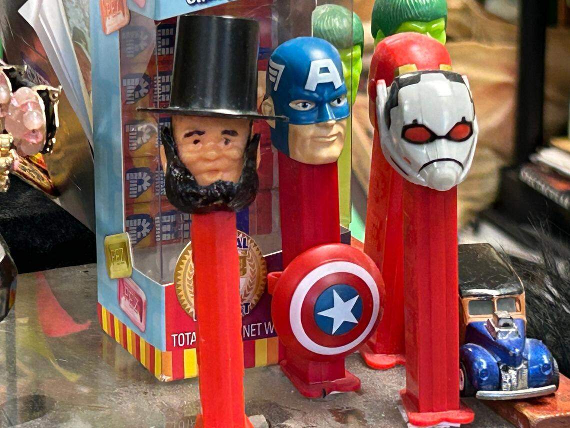 Newton Antiques & Collectibles has more than 8,000 PEZ dispensers in display, part of Walt Cranford’s collection of 90,000.