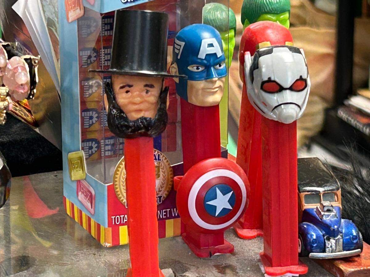 Newton Antiques & Collectibles has more than 8,000 PEZ dispensers in display, part of Walt Cranford’s collection of 90,000.