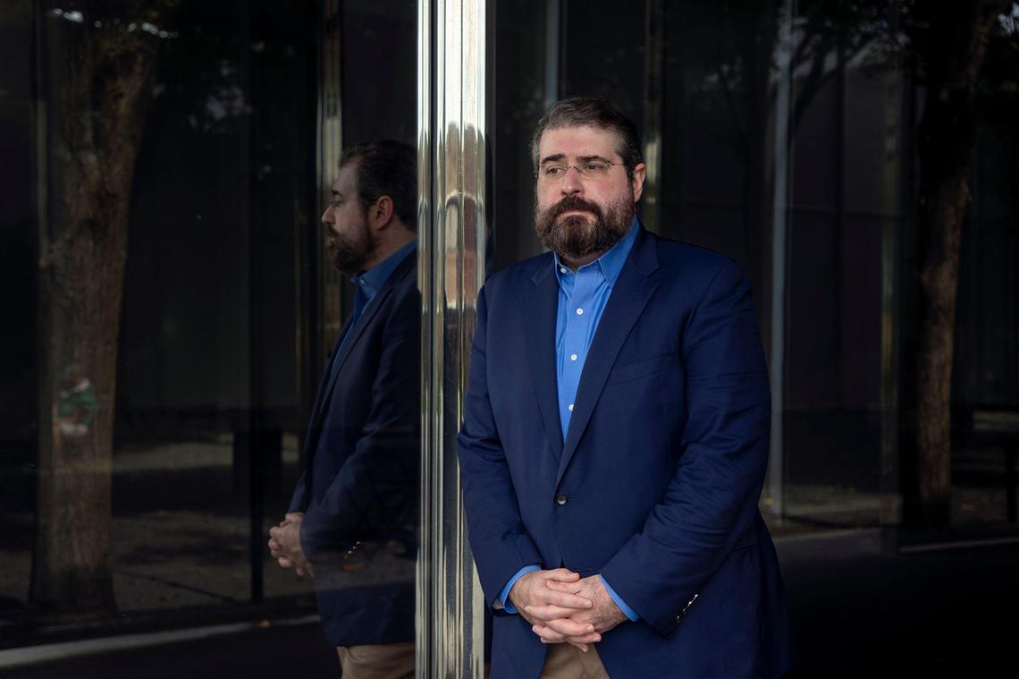 Igor Jablokov, the founder of Pryon, is photographed in Raleigh in 2019.