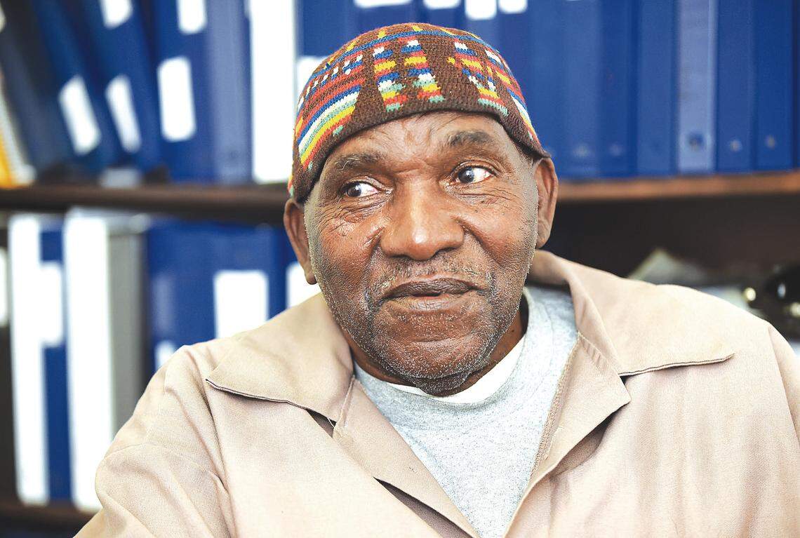 Charles Ray Finch talks about his years in prison during a 2015 interview with The Wilson Daily Times.