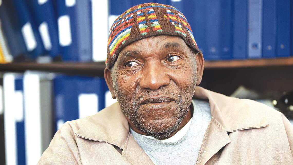 Charles Ray Finch talks about his years in prison during a 2015 interview with The Wilson Daily Times.