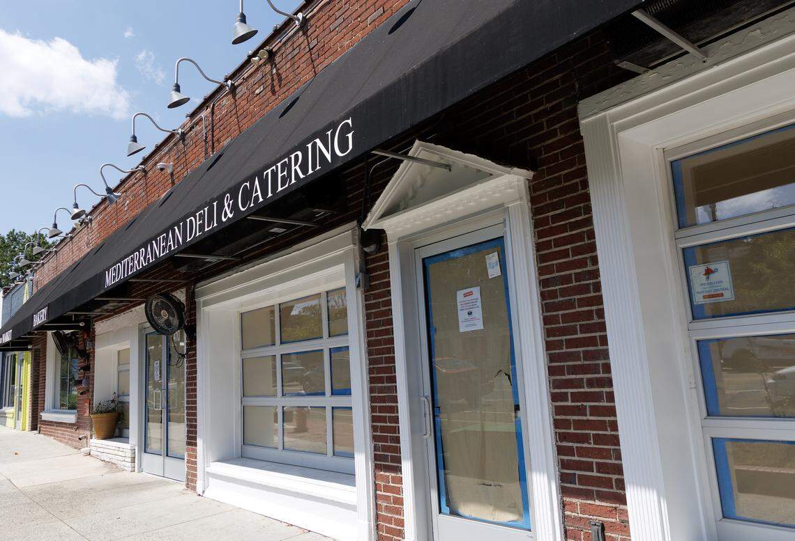 The exterior of Mediterranean Deli is pictured on Thursday, Sept. 4, 2025, in Chapel Hill, N.C. 