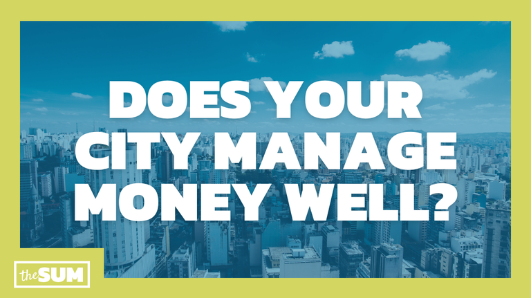 The best and worst cities for money management skills