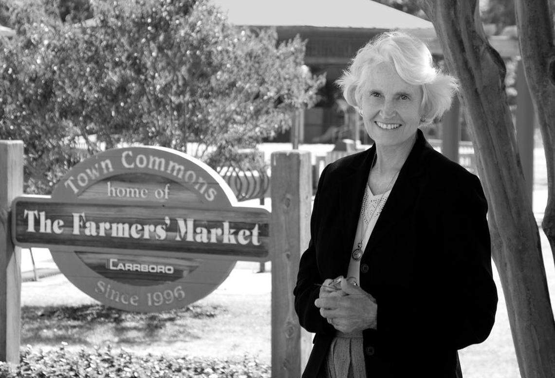 Former Carrboro Mayor and state Sen. Ellie Kinnaird served in public office from 1985 to 2013. During her tenure as mayor, she promoted the state’s strictest watershed protections, work to ramp up downtown and its businesses, supported the ArtsCenter, helped with the drive for a local library and found money to support the Carrboro Farmers’ Market.