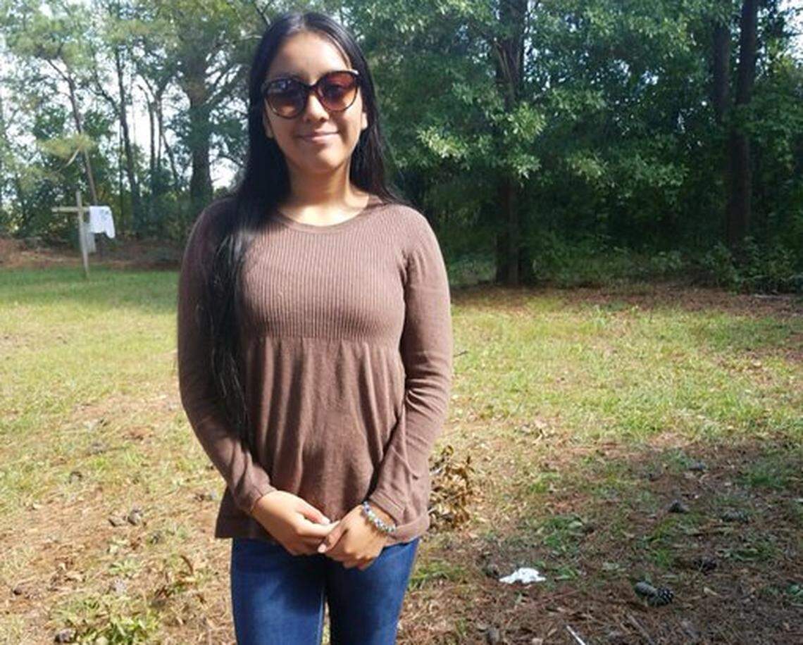 Police say a man abducted Hania Noelia Aguilar, 13, Monday morning as she waited for a ride to school.
