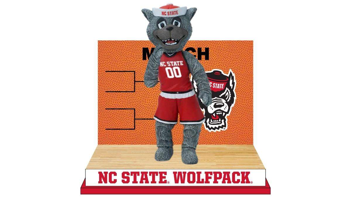 Limited Edition NC State Wolfpack bobbleheads featuring Mr. Wuf are available for pre-order from the National Bobblehead Hall of Fame and Museum.