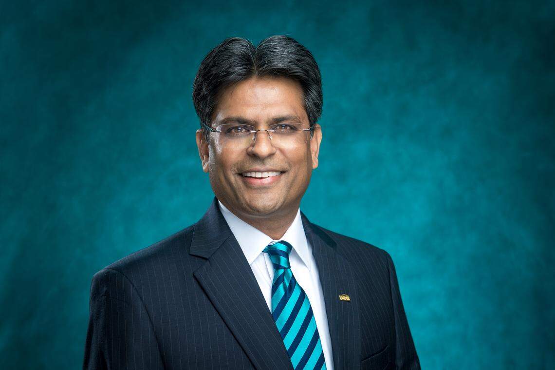 Dr. Aswani Volety is the new Chancellor-Elect for University North Carolina Wilmington. PHOTO BY: JEFF JANOWSKI/UNCW