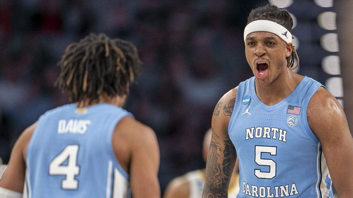 North Carolina’s Armando Bacot (5) has endorsement deals with Jimmy’s Famous Seafood, will make an appearance on several episodes of the Netflix show “Outer Banks,” and just scooped up a partnership with Town & Country Farms in Lexington, Ky., which breeds thoroughbred horses.