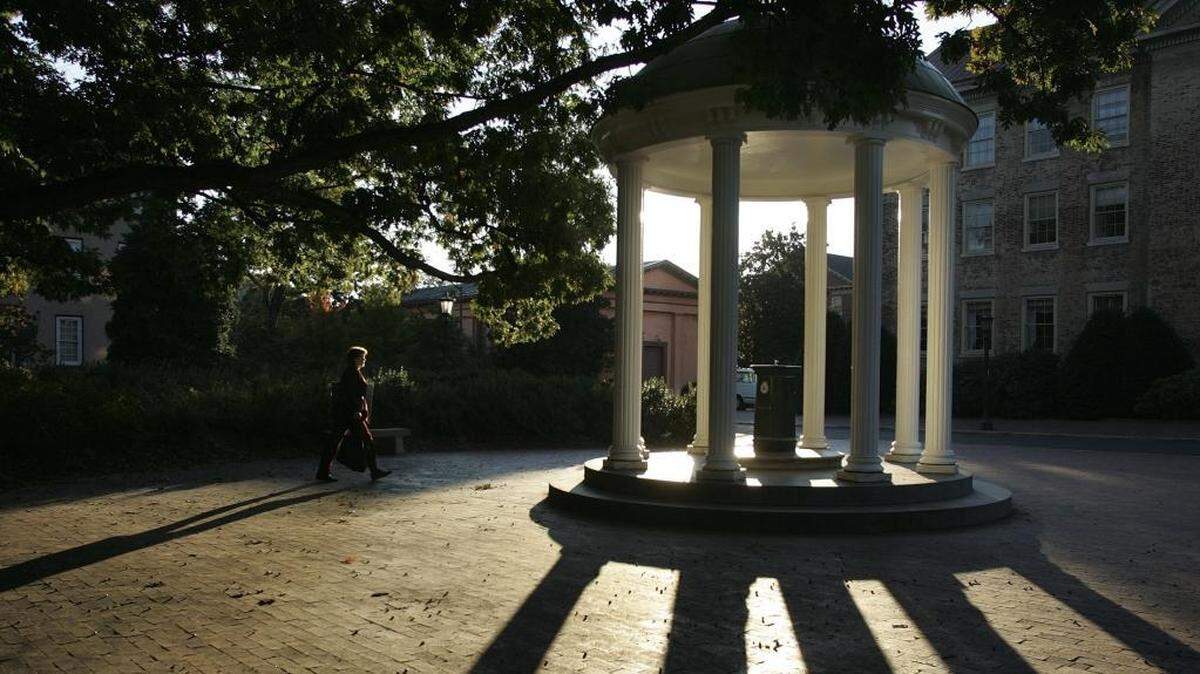The Old Well on the UNC-Chapel Hill campus.
