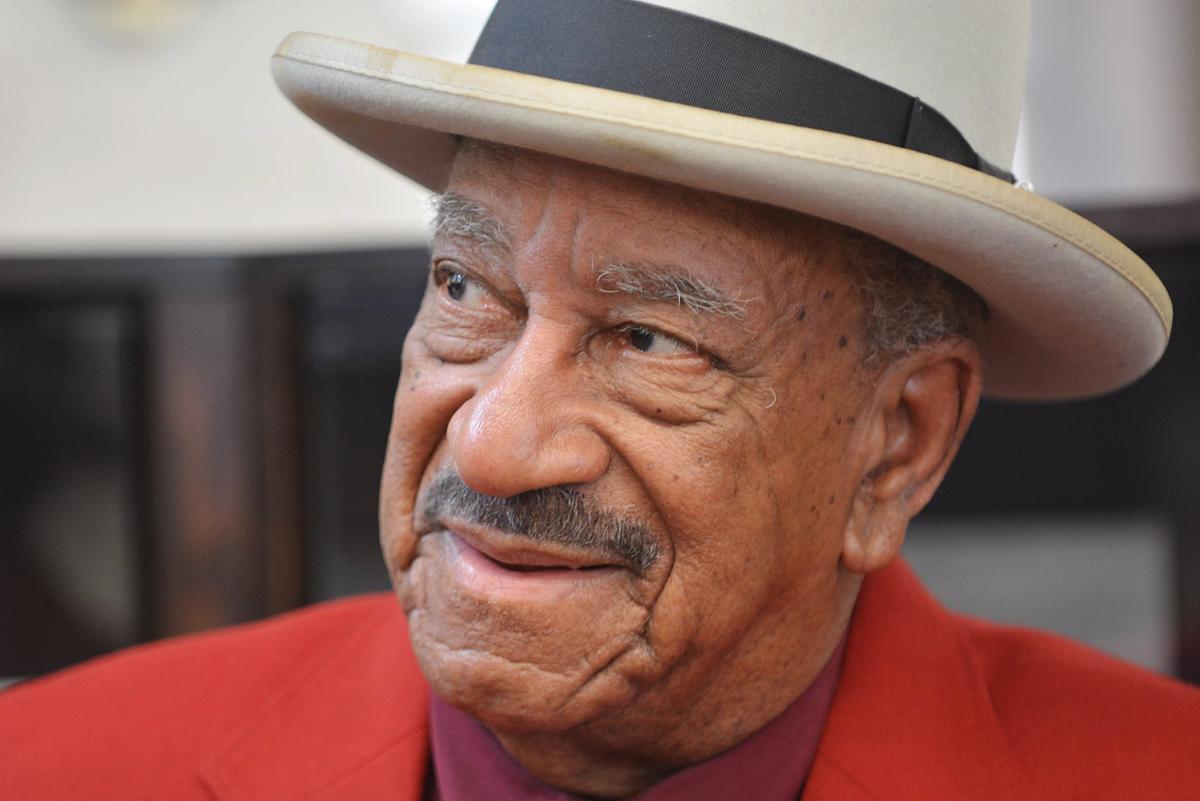 Bernard Thomas Horace Johnson at the Orange County Historical Museum for the new exhibit honoring his life, and his contribution to the history of Hillsborough and the county.