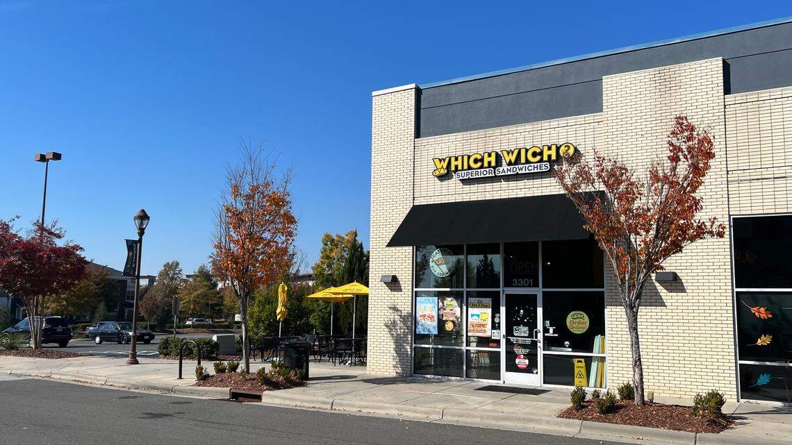 Which Wich, Bad Daddy’s Burger Bar and B&B Theaters could be demolished in Park West Village to make room for new development by Casto Southeast Realty Services.