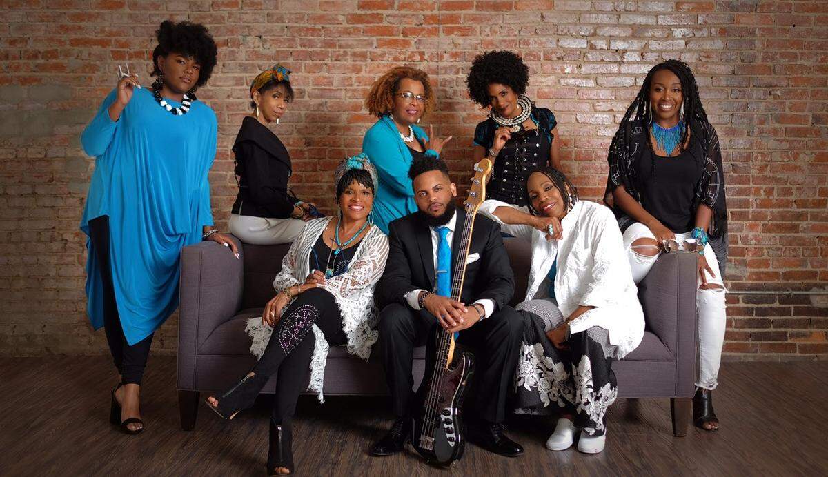 Sweet Honey In The Rock is a performance ensemble that will sing at the N.C. Museum of Art June 18, 2021, as part of a Juneteenth celebration.