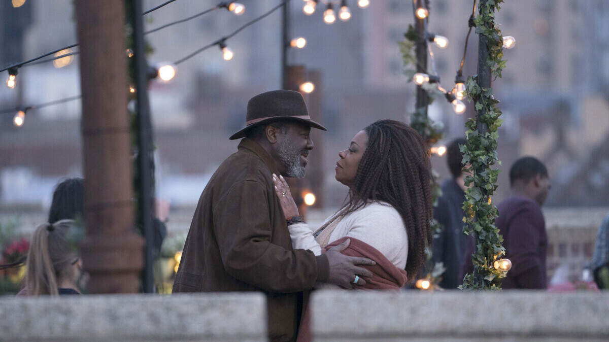 Frankie Faison, left, as Ron and Lorraine Toussaint as Patricia in NBC’s “The Village.”