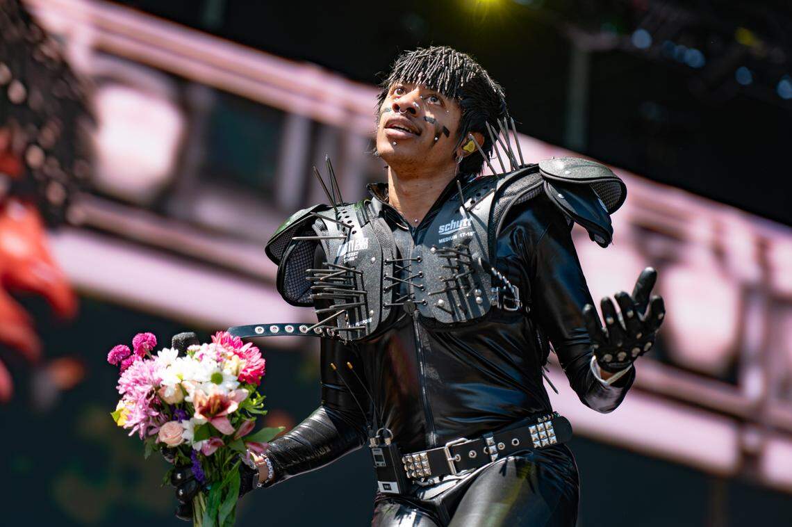 Teezo Touchdown performs at the first day of Dreamville Music Festival in Dix Park in Raleigh, NC on Saturday, April 6, 2024.