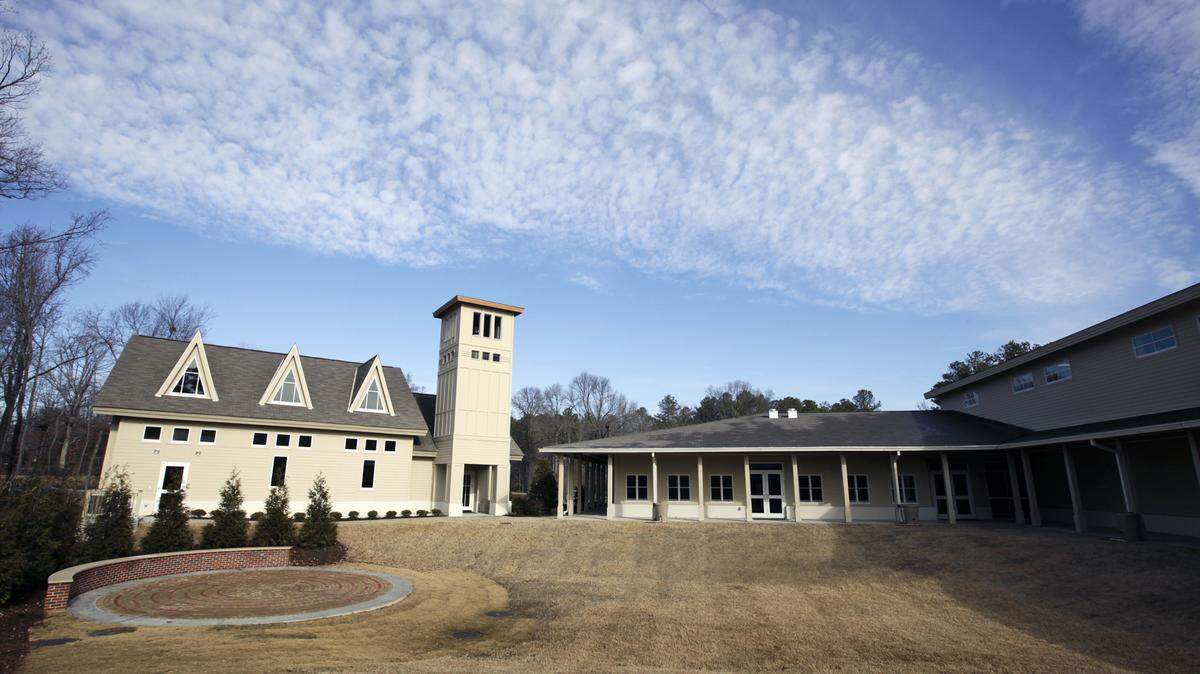 St. Francis of Assisi Catholic Church on Leesville Road in northwest Raleigh.