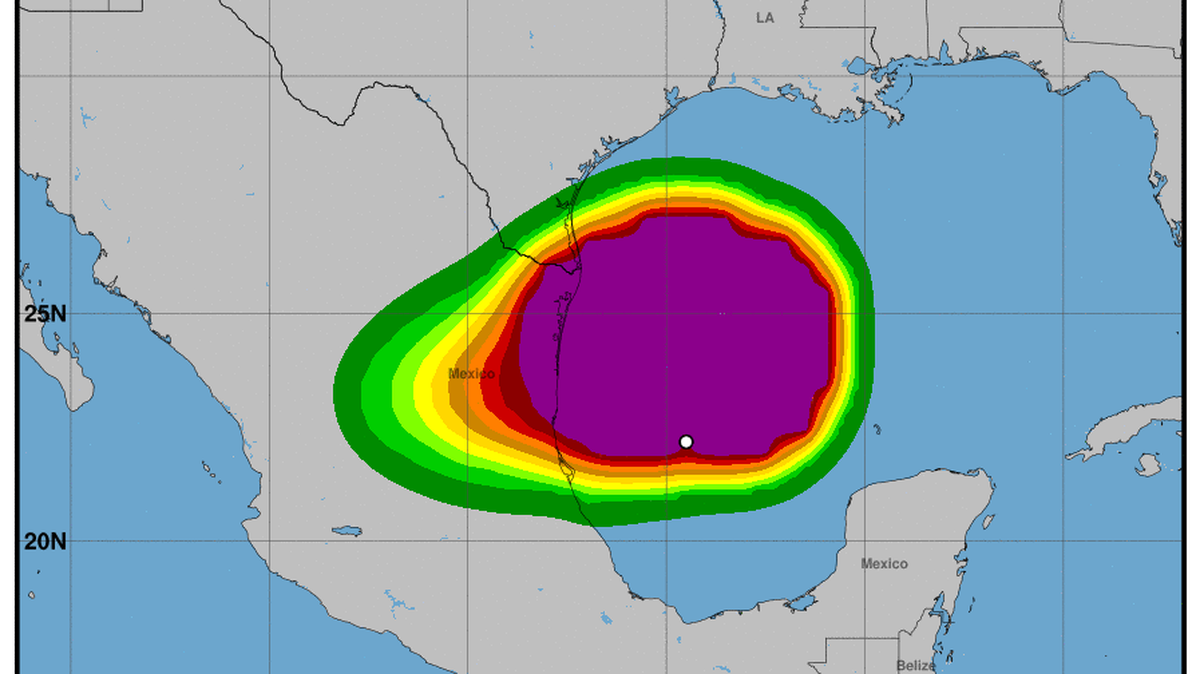Tropical Storm Alberto formed in the Gulf of Mexico Wednesday morning and is expected to come ashore over northeastern Mexico on Thursday. This is the first storm of what’s expected to be a busy Atlantic hurricane season.