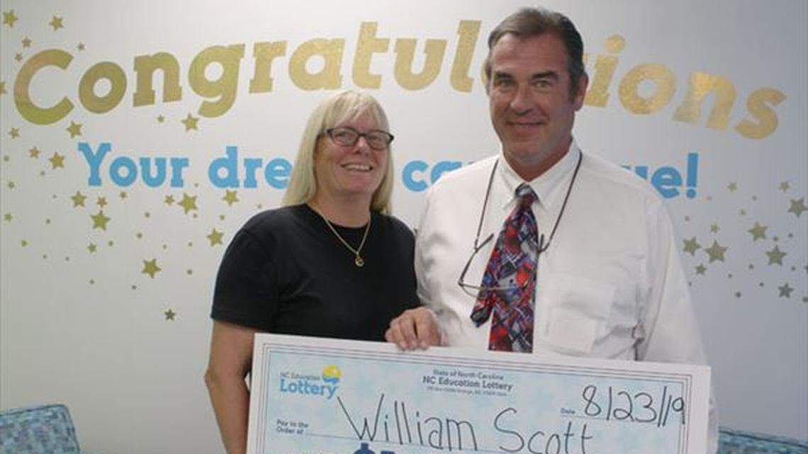 NC special ed teacher wins $1 million jackpot thanks to his wife’s anniversary request