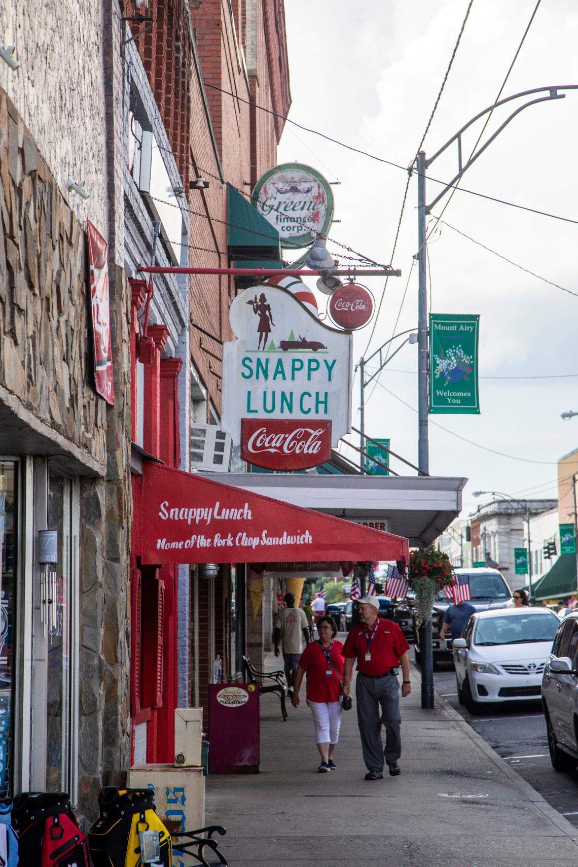 Snappy Lunch in downtown Mount Airy is home of the pork chop sandwich.
