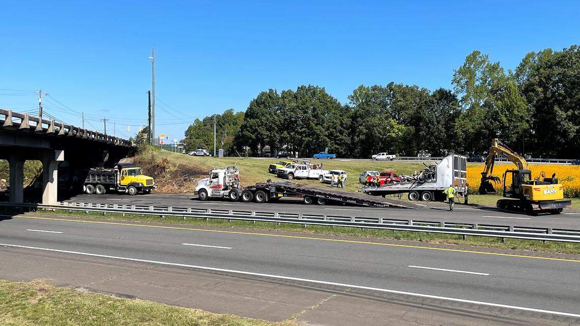 Truck driver dies in crash near Hillsborough. I-85 reopens; NC 86 will stay closed.