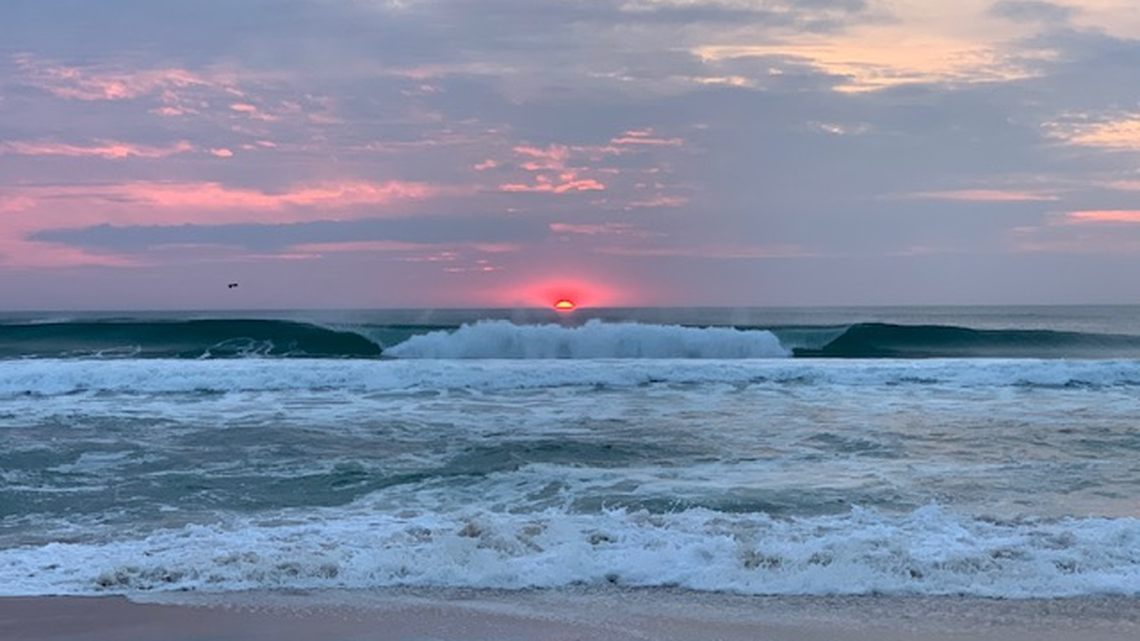 A 73-year-old man was rescued 155 miles off North Carolina after his sailboat began taking on water in rough surf the night before, the U.S. Coast Guard reports.