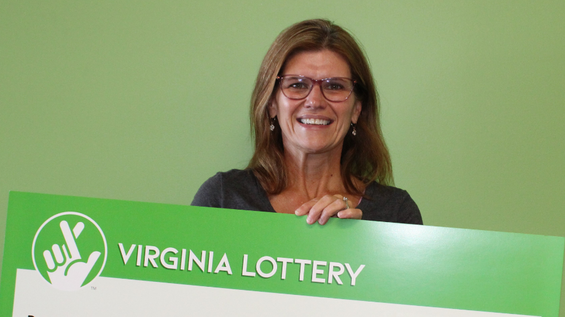 Deborah Williams plans to pay for her son to go to school after she hit the jackpot in the Virginia Lottery.
