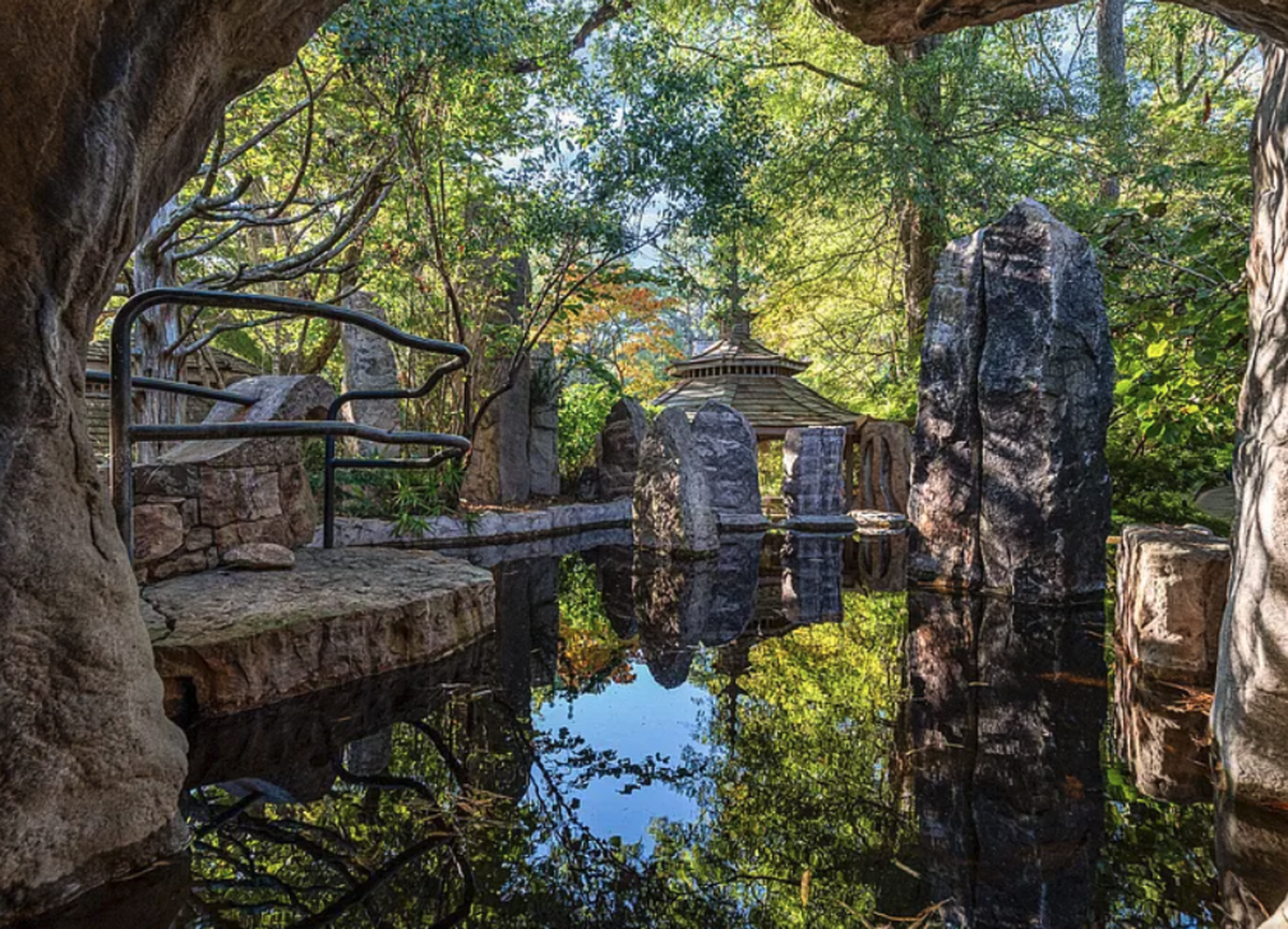 A look inside the “Uncommon Garden” at 107 Silo Dr. in Chapel Hill. The house is currently listed for $1.7 million.