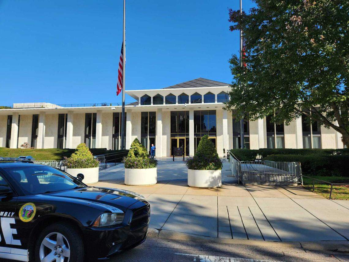 The North Carolina Legislative Building in downtown Raleigh. The State of North Carolina is one of the best employers in North Carolina this year, according to Forbes.