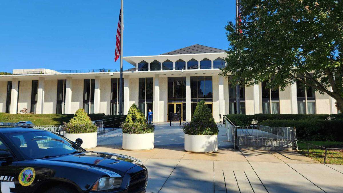 The North Carolina Legislative Building in downtown Raleigh. House and Senate Republicans are sponsoring bills changing concealed carry handgun permit laws in the 2025 session.