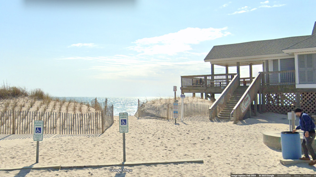 The search, which includes a U.S. Coast Guard helicopter, has been focused on waters off Beach Access #4 along New River Inlet Road, North Topsail Beach officials said in a news release.