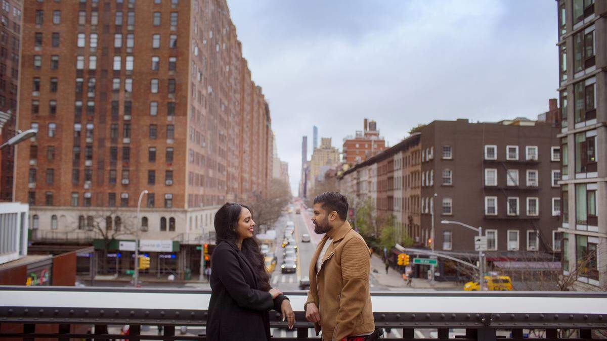 Viral Joshi of Durham NC and Aashay Shah in Season 2 of “Indian Matchmaking” on Netflix.