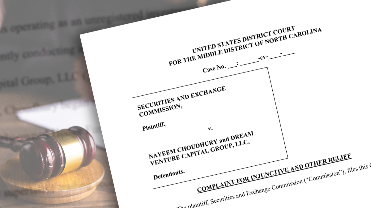 UNC-Chapel Hill employee Nayeem Choudhury was accused of running a $9.3 milion Ponzi scheme from Dream Venture Capital Group in Durham, North Carolina, according to federal court documents.
