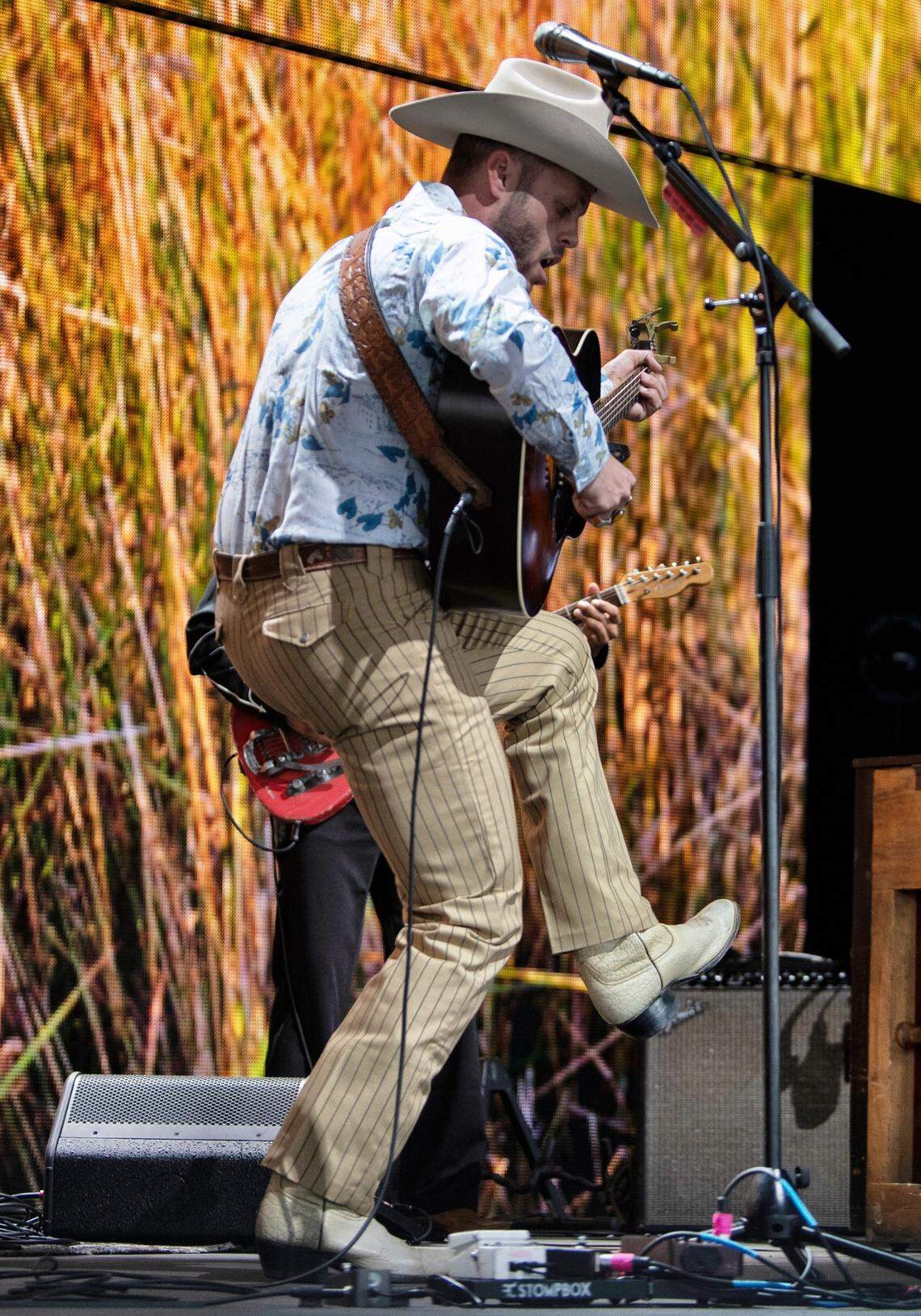 … at Farm Aid at Raleigh, N.C.’s Coastal Credit Union Music Park at Walnut Creek, Saturday, Sept. 24, 2022.