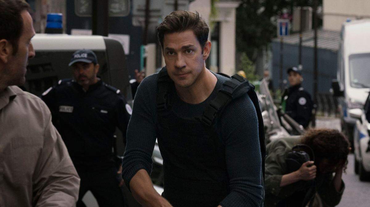 John Krasinski as CIA analyst Jack Ryan in the new Amazon Prime series “Tom Clancy’s Jack Ryan.”