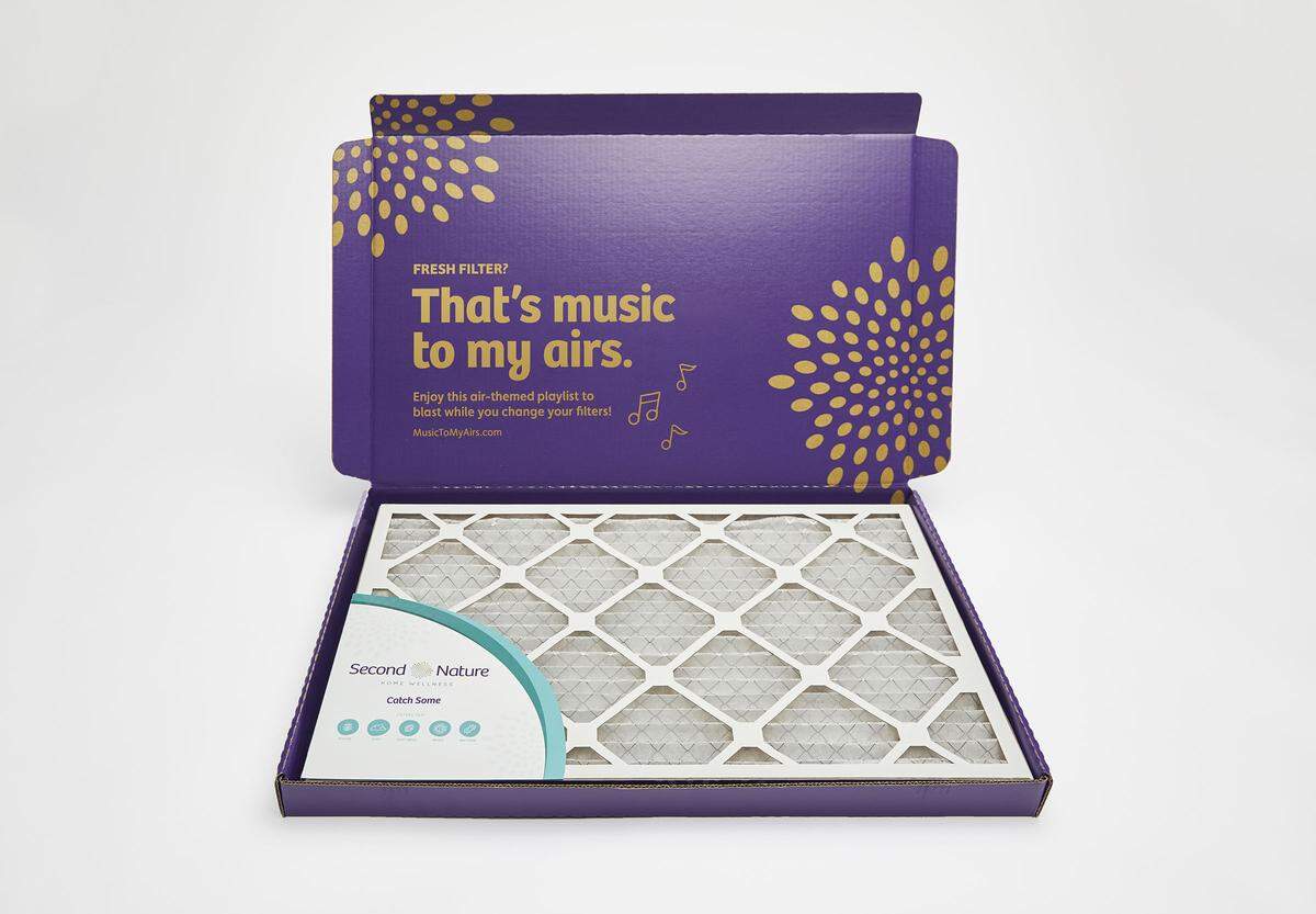 A Second Nature air filter.