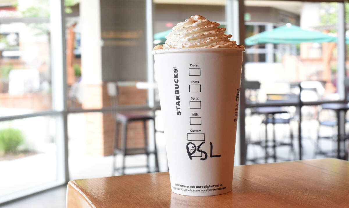 Starbucks’ Pumpkin Spice Latte made its debut.