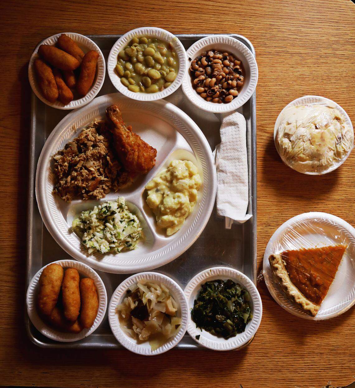 Steve and Gerri Grady have run Grady’s Barbecue since 1986 in Dudley, NC. While Steve handles the barbecue, Gerri takes care of the side dishes that are often adapted from family recipes.