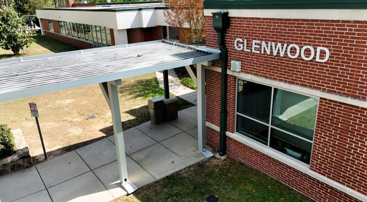 Glenwood Elementary School was built in 1952 near the Glen Lennox community, off Raleigh Road in Chapel Hill. It will close in 2027.