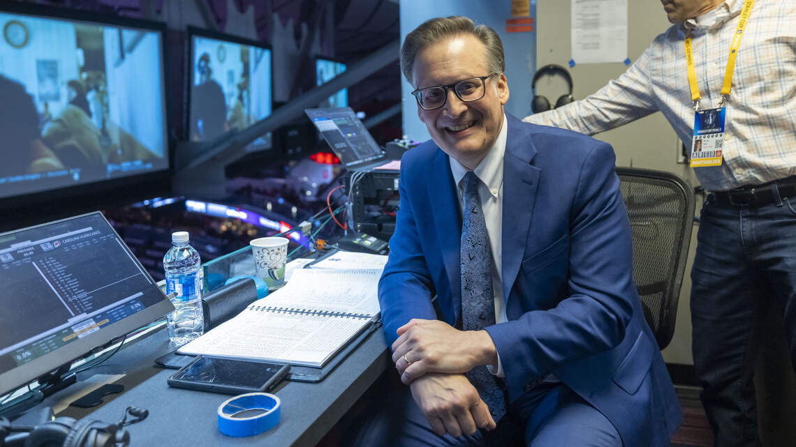 Former Hurricanes broadcaster enjoys bittersweet, full-circle Stanley Cup moment