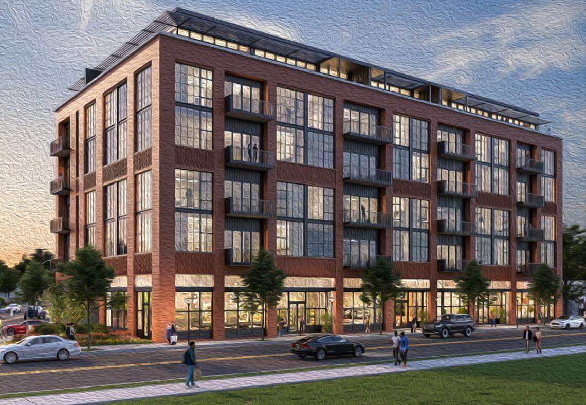 Raleigh firm Beacon Street Development proposed plans this year for 40 condos with street-level retail space in a seven-story building on 512 W. Geer St., across from the Historic Durham Athletic Park.
