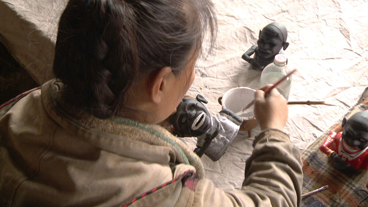 A factory in China that makes reproductions of black memorabilia items as show in the Independent Lens documentary “Black Memorabilia.”