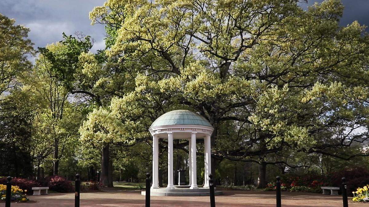 The Old Well on UNC-Chapel Hill’s campus.