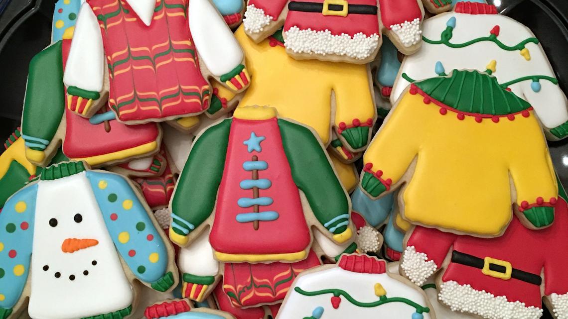 Always be safe when doing your holiday baking, and never eat raw cookie dough. Both the raw eggs and uncooked flour can make you sick.