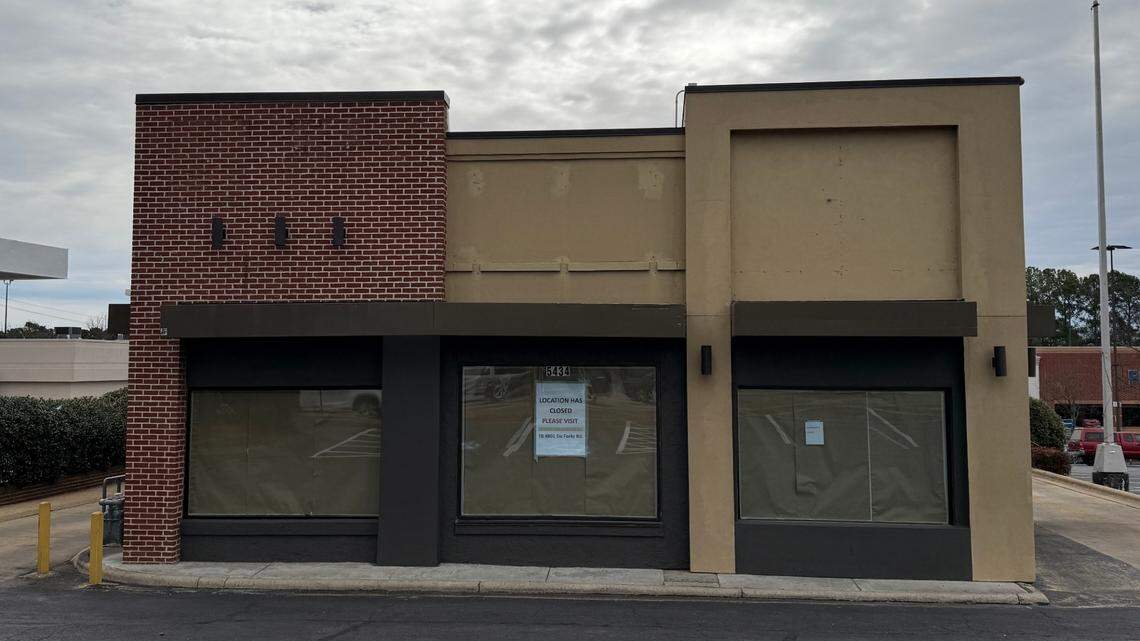 Two popular fast-food chains closed locations in Raleigh.