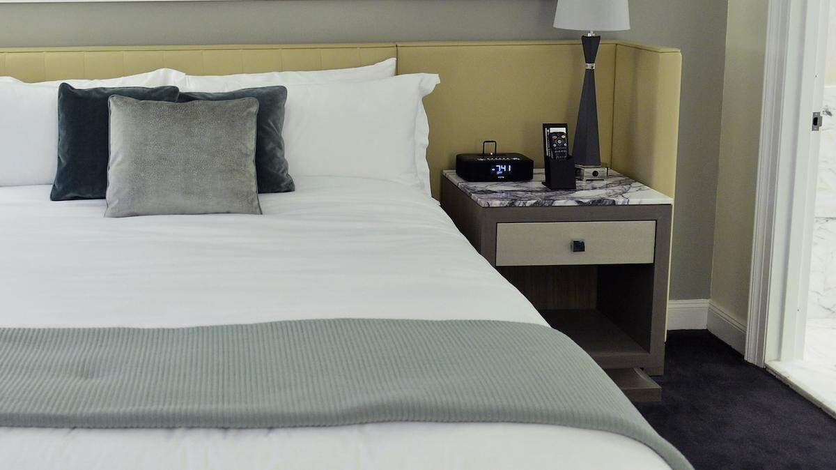 A room at the Loews Regency Hotel in New York City.